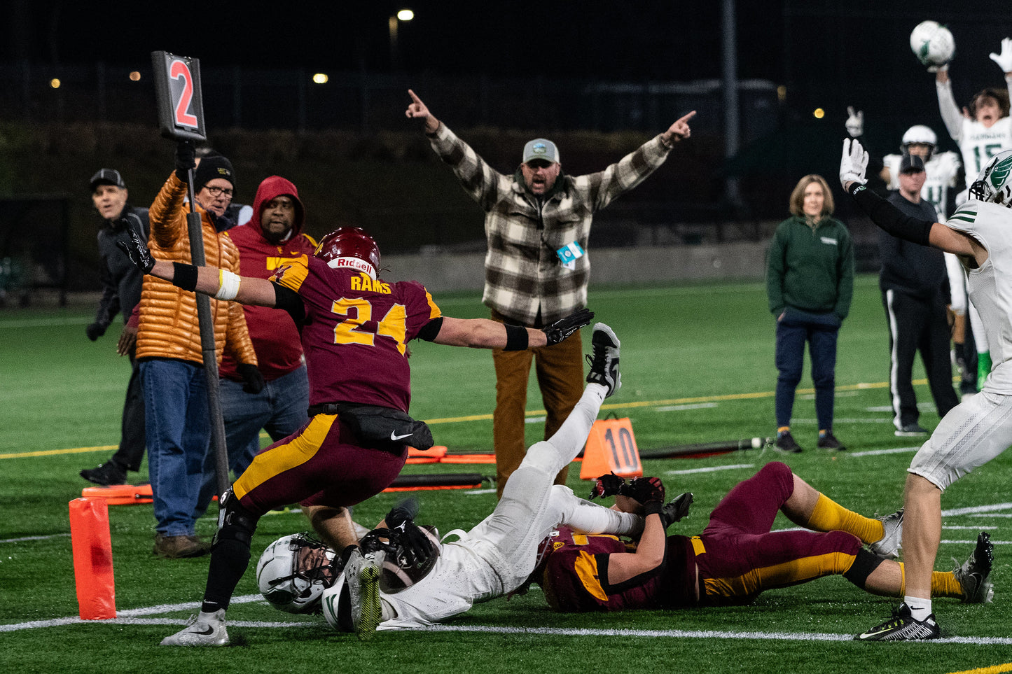 Season ticket add-on $150 per ticket for sideline access