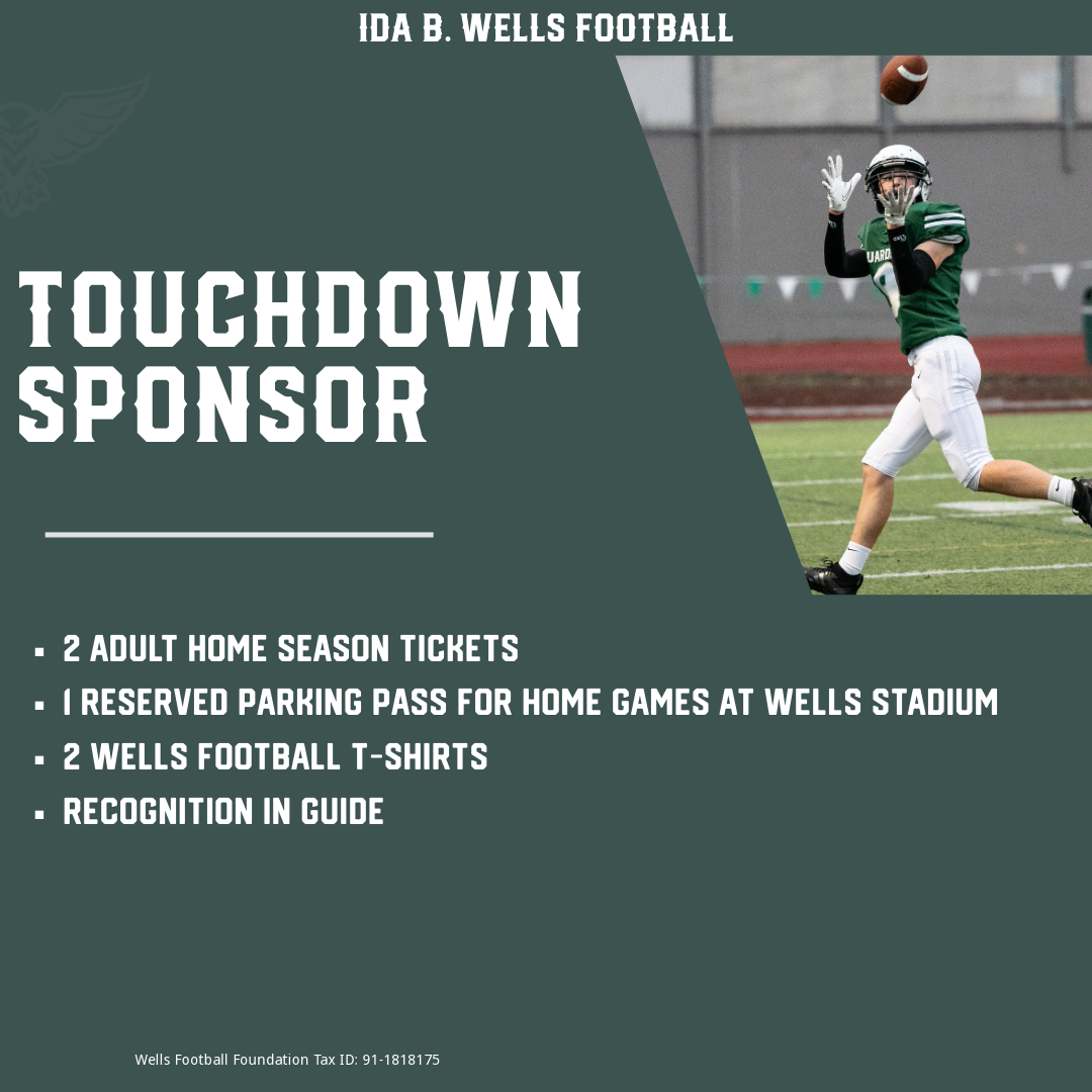 $250 Touchdown Sponsor